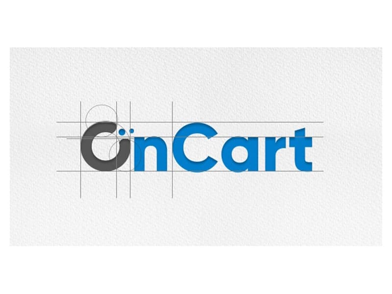 OnCart e-commerce logo design